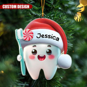 Personalized Dentist Christmas Ornament-Gifts For Dental Student,Baby Shower-2024 New Release