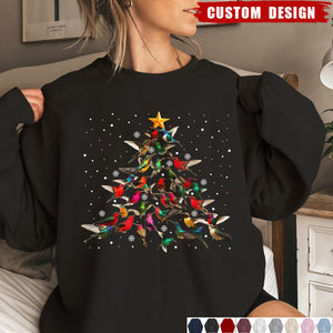 Hummingbirds Tree Sweatshirt  - Gift For Bird Lovers