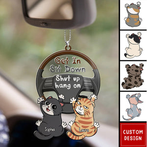 Personalized Gifts For Cat Lover Car Ornament