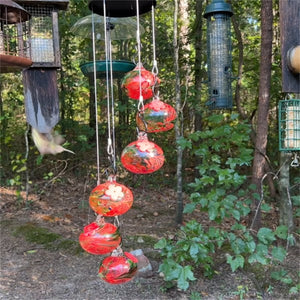 Charming Wind Chimes Hummingbird feeders - Gift For Hummingbird Lovers