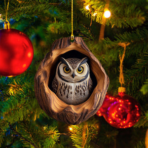 2024 New Release-Owl Christmas Ornament-Gift for Owl Lover