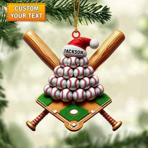 Personalized Baseball Ornament-Gifts For Baseball Fans,Lovers-2024 New Release