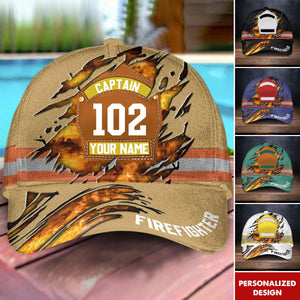 Fireman-Personalized Firefighter’s Cap