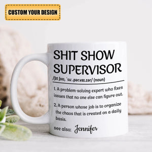 A Problem Solving Expert - Coworker Personalized Coffee Mug - Gift For Coworkers, Work Friends, Colleagues