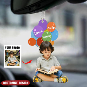 Drive Safe Hooman - Personalized Car Photo Ornament