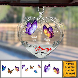 Memorial Gift I Am Always With You Transparent Acrylic Car Ornament