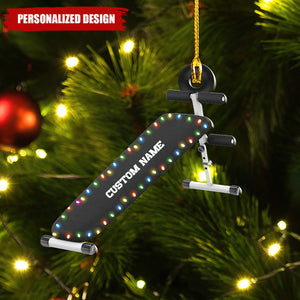 2024 New Release Personalized Exercise Bench Ornament-Gifts For Gym Lover