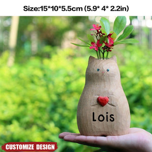 Personalized Handmade Cat Vase - 2024 New Release