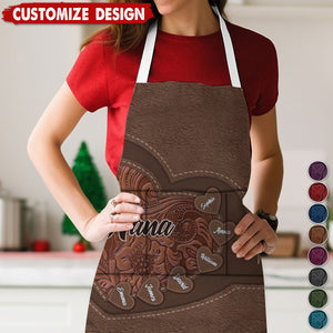 Best Grandma Ever - Personalized Grandma Apron