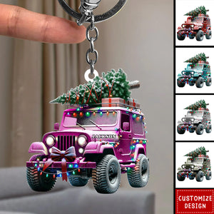 Personalized Off-Road Keychain-Gift For Adventure Lovers