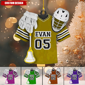 Personalized Lacrosse Christmas Ornament Gift For Lacrosse Lovers - 2024 New Release