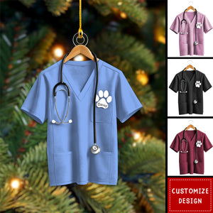 Personalized Veterinarian Christmas Ornament-Gift For Veterinarians-2024 New Release