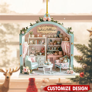 Personalized Dreamy Dollhouse Christmas Ornament Gifts For Girls-2024 New Release