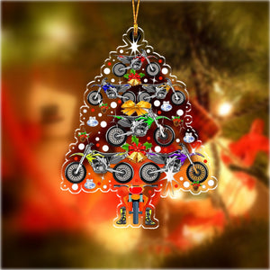 Motocross Ornament-Gift for Motocross Lover-2024 New Release