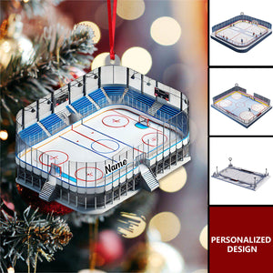 Personalized Ice Hockey Ornament-Gifts For Ice Hockey Lover-2024 New Release