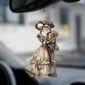 Skeleton Couple Ornament - Anniversary Gift For Wife,Husband,Skull Lovers