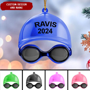 Personalized Swimming Christmas Ornament-Gifts For Swimming Lovers-2024 New Release