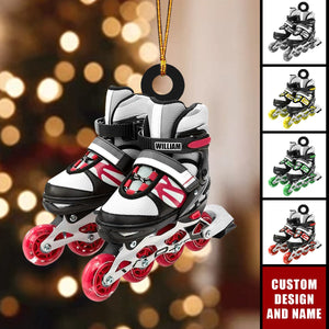 Personalized Roller Skate Christmas Ornament - Gift For Roller Skate Lovers-2024 New Release