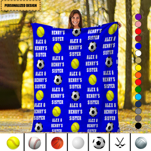 Go For It-Personalized Blanket-Gift For Sport Lover