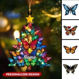 Personalized Butterfly Ornament-Gift for Butterfly Lovers-2024 New Release