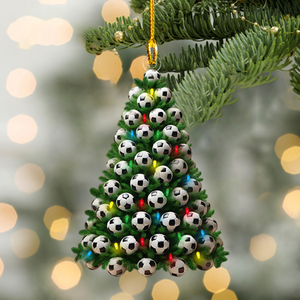 Christmas Soccer Tree Ornament-Gifts For Soccer Lover-2024 New Release