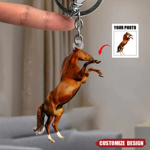 Custom Your Photo Acrylic Keychain - Gift For Pet Lover