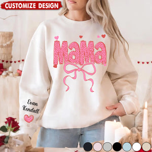 Personalized Grandma And Grandkids Sweatshirt  - Gift For Nana