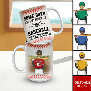 Hone Skills, Unburdened By Wins- Family Personalized Mug - Gift For Baseball Lovers