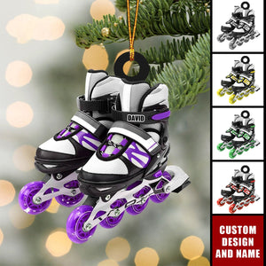 Personalized Roller Skate Christmas Ornament - Gift For Roller Skate Lovers-2024 New Release