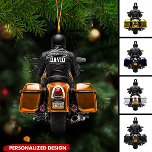 Personalized Motorcycle Ornament-Gift For Motorcycle Lover-2024 New Release