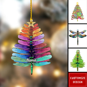 Personalized Dragonfly Ornament-Gift for Dragonfly Nature Lover-2024 New Release