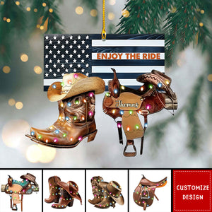 Personalized Gifts For Horse Lovers Christmas Ornament-2024 New Release