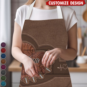 Best Grandma Ever - Personalized Grandma Apron