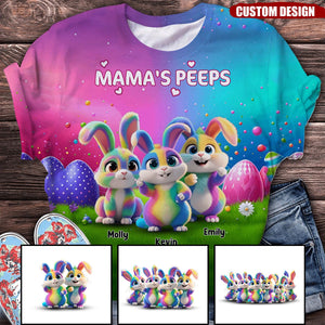 Personalized Grandma All Over T-shirt