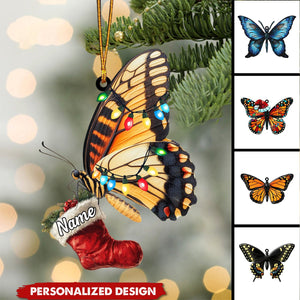 Personalized Butterfly Ornament-Gift for Butterfly Lovers-2024 New Release