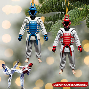 Personalized Taekwondo Ornament-Gifts For Taekwondo Lovers-2024 New Release