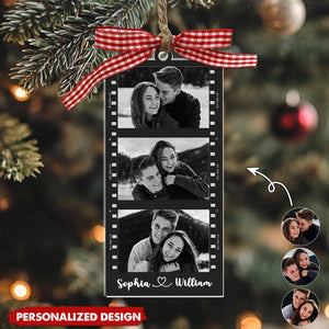 Personalized Photo Strip Ornament-Gift For Couple-2024 New Release