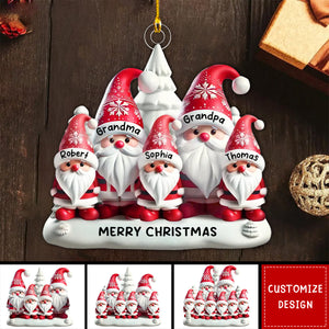 Personalized Grandparents Family Christmas Ornament-2024 New Release