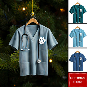 Personalized Veterinarian Christmas Ornament-Gift For Veterinarians-2024 New Release