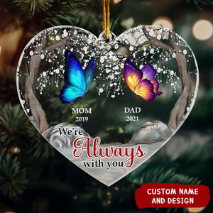 2024 New release - We're Always With You, New Version - Personalized Acrylic Ornament