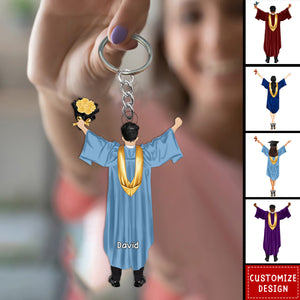 Personalized Graduation Acrylic Keychain Class of 2025