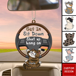 Personalized Gifts For Cat Lover Car Ornament