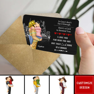 Anniversary Reminder Card - Personalized Custom Wallet Card