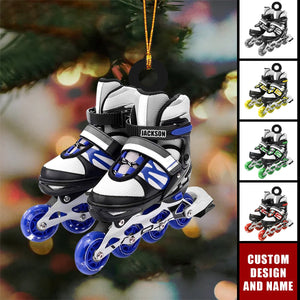 Personalized Roller Skate Christmas Ornament - Gift For Roller Skate Lovers-2024 New Release