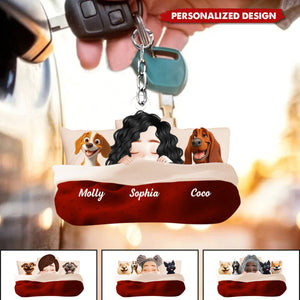 With My Dog-Personalized Keychain