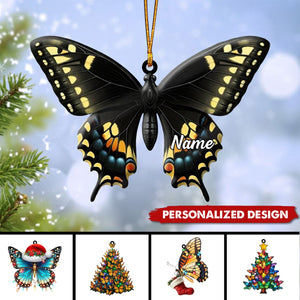 Personalized Butterfly Ornament-Gift for Butterfly Lovers-2024 New Release