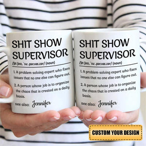 A Problem Solving Expert - Coworker Personalized Coffee Mug - Gift For Coworkers, Work Friends, Colleagues