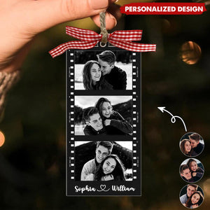 Personalized Photo Strip Ornament-Gift For Couple-2024 New Release