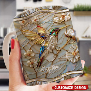 Personalized Hummingbird Mug - Gift For Hummingbird Lovers