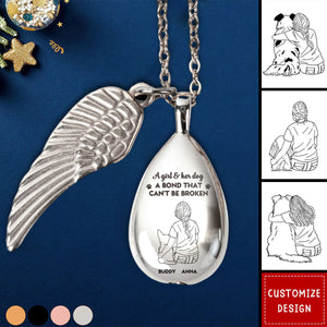 A Bond That Can't Be Broken - Personalized Urn Necklace